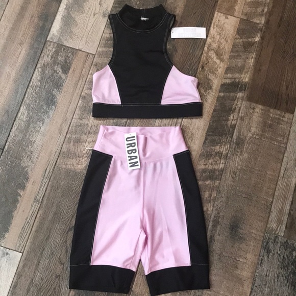 Urban Outfitters Other - UO crop top and bike shorts bundle Urban Outfitters Other - UO crop top and bike shorts bundle